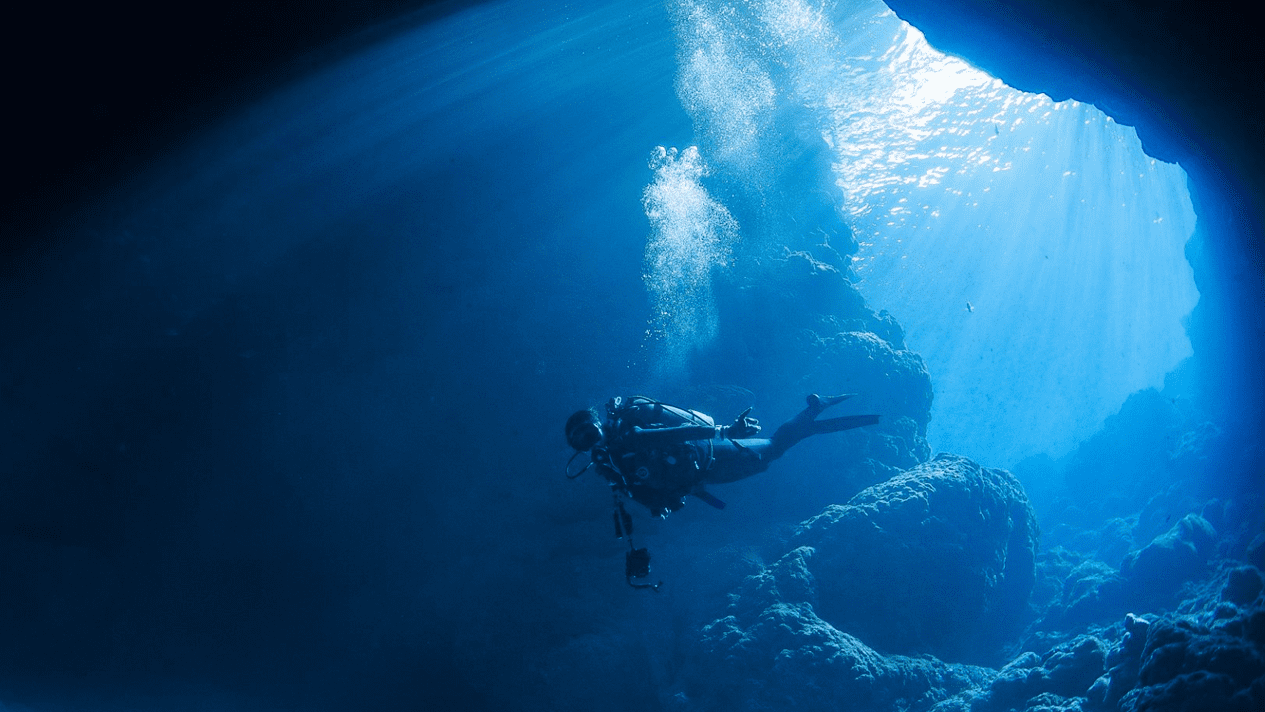 Blue Cave Okinawa