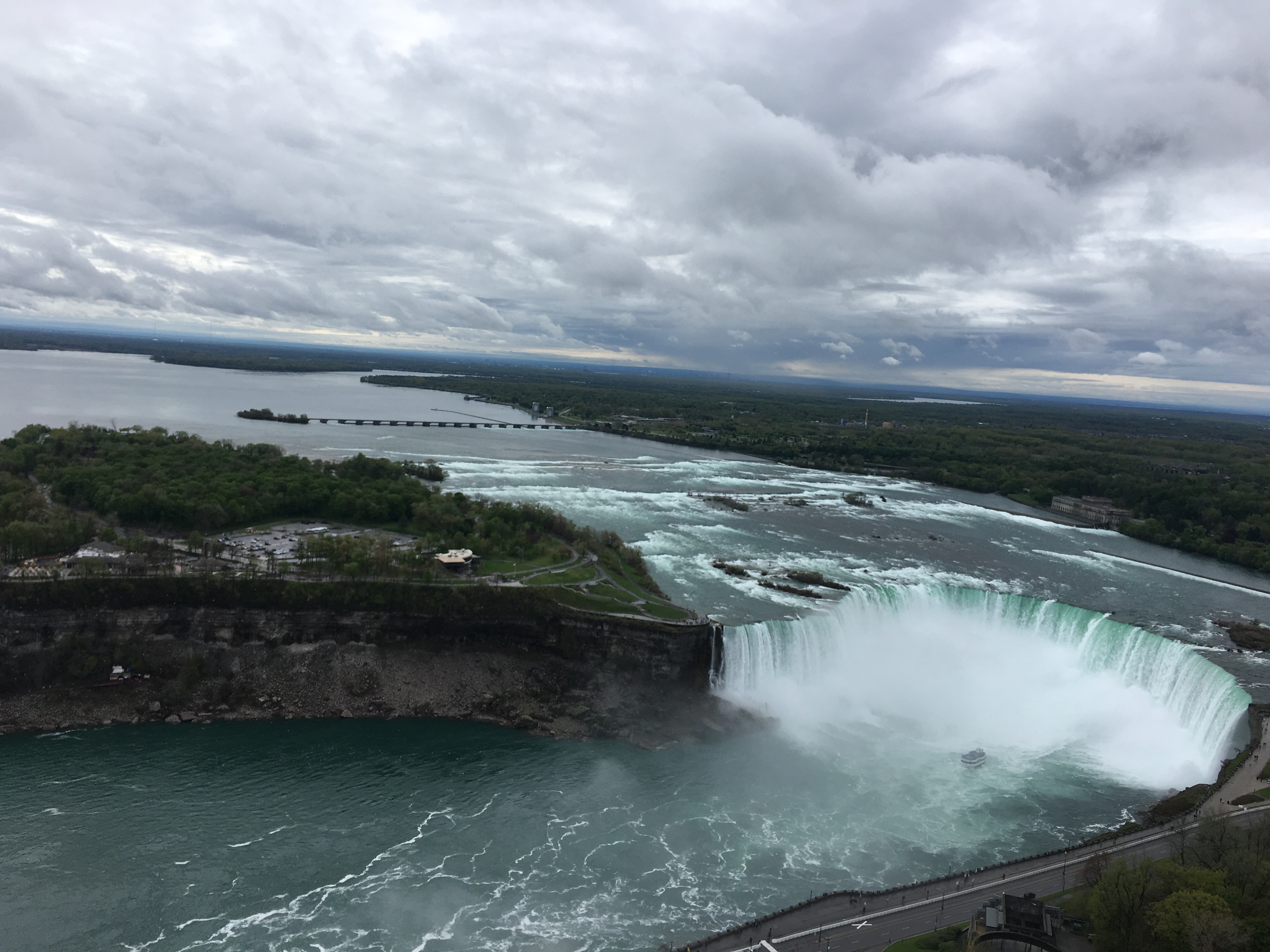 Exclusive visit to Niagara Falls