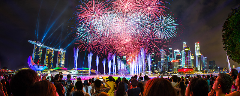 新加坡濱海灣跨年倒數活動12月31日